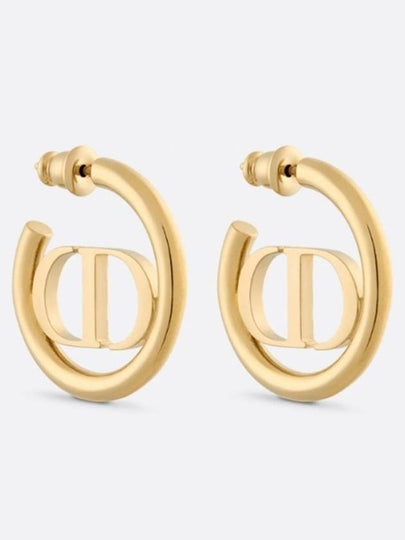 30 Montaigne Earrings Gold - DIOR - BALAAN 2