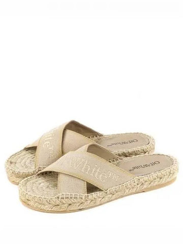 Women s slippers 270484 - OFF WHITE - BALAAN 1