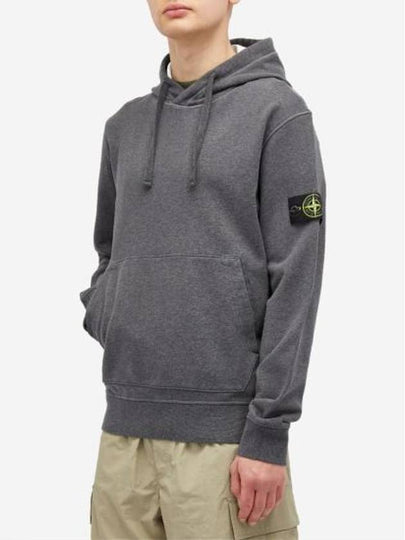 Stone Island Hooded Sweatshirt 776598 Free Dark Gray Melange - STONE ISLAND - BALAAN 2