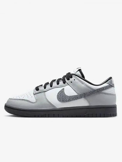 Dunk Low LX Low Top Sneakers White Light Smoke Grey - NIKE - BALAAN 2