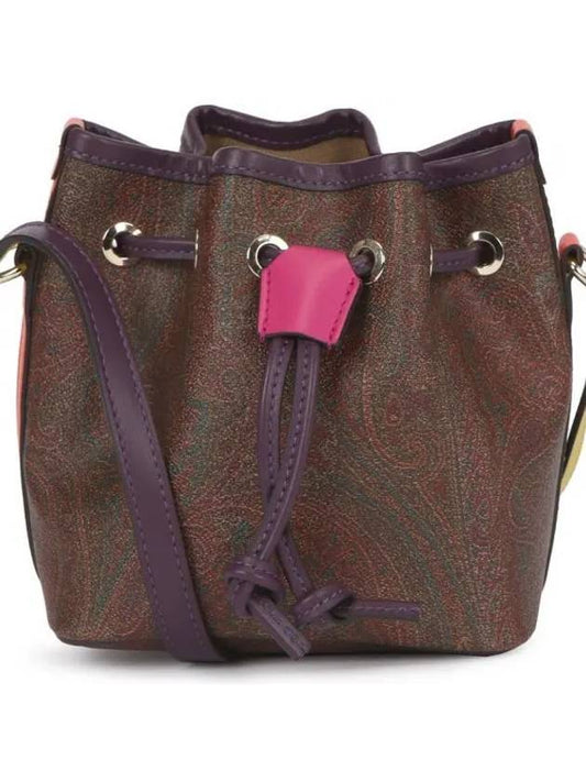 Paisley Bucket Bag Brown - ETRO - BALAAN 2