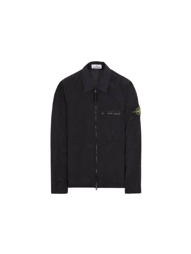 Nylon Metal Econyl Regenerated Zip-Up Jacket Black - STONE ISLAND - BALAAN 4