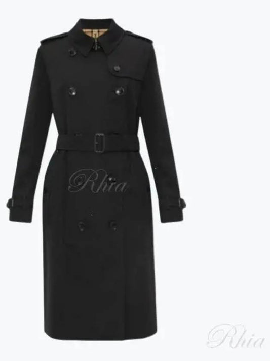 Kensington Trench Coat Black - BURBERRY - BALAAN 2