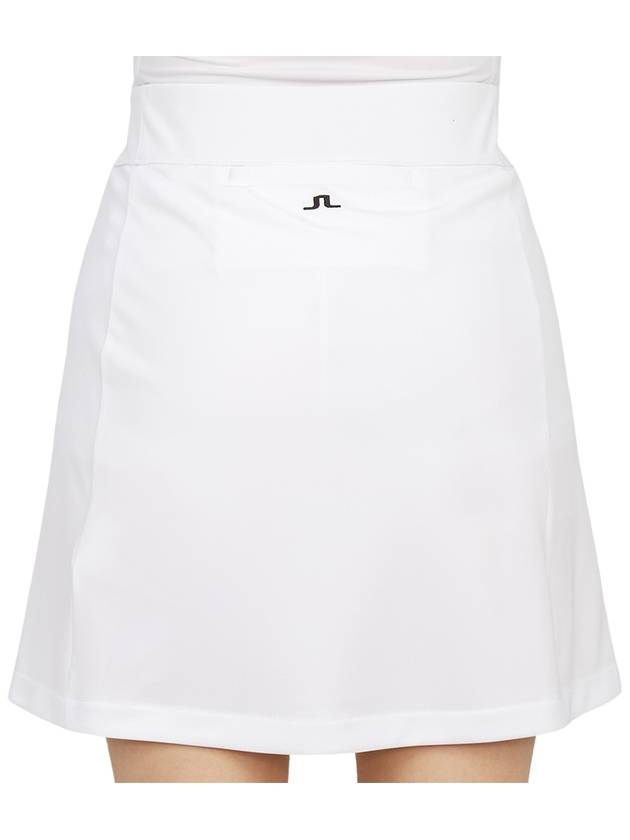 Women's Amelie Mini Golf Skirt White - J.LINDEBERG - BALAAN 8