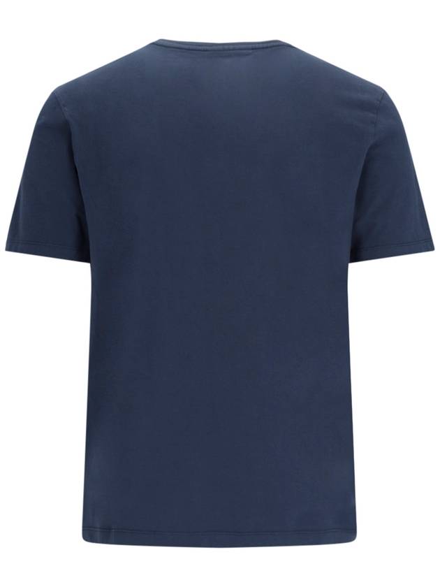 Fox Head Patch Classic Short Sleeve T-Shirt Ink Blue - MAISON KITSUNE - BALAAN 3