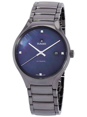 Rado True Round Automatic Diamond Unisex Watch R27110872 - RADO - BALAAN 1