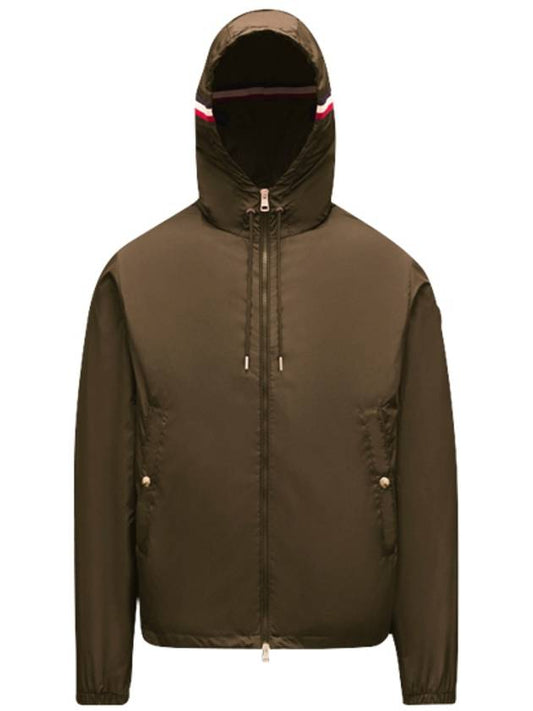 Grimpeurs Hooded Windbreaker Dark Military Green - MONCLER - BALAAN 2