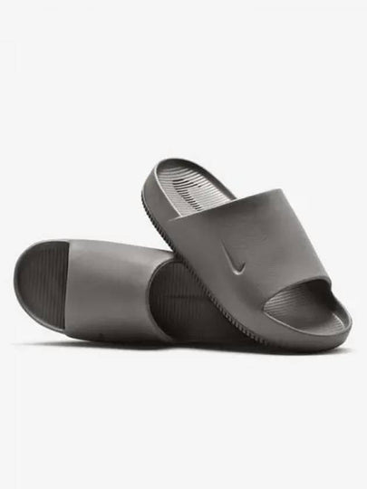 Men's Calm Slide Slippers Flat Pewter - NIKE - BALAAN 2