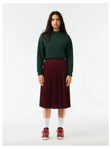 Women s Active Pique like Long Pleated Skirt JF8050 53N Y Up Domestic Product GQ2N23090676561 - LACOSTE - BALAAN 1