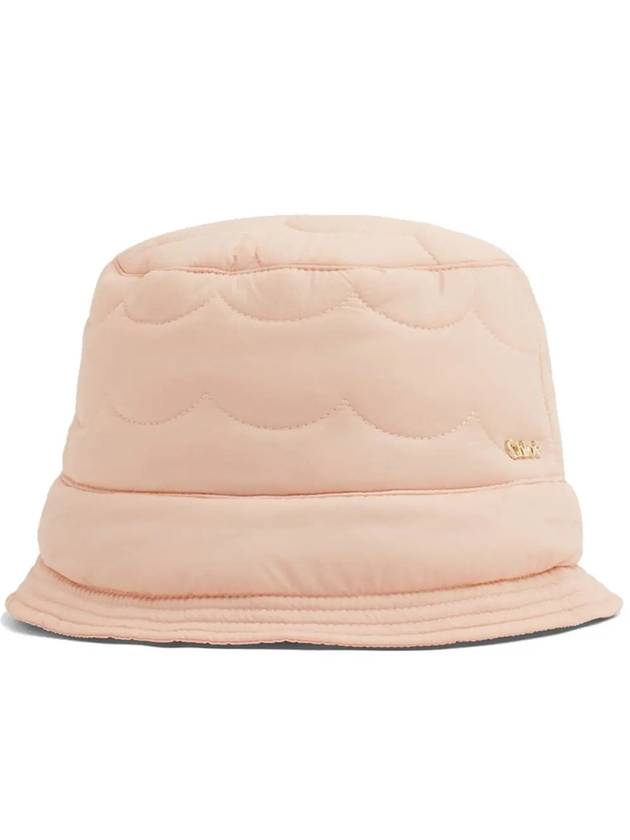 Kids Logo Bucket Hat Light Pink C11208 45F - CHLOE - BALAAN 2