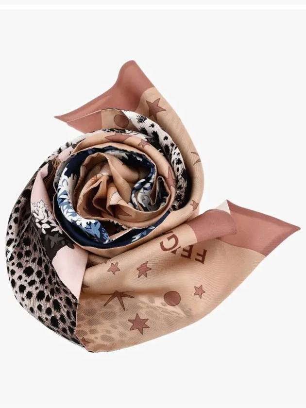 Day And Night Silk Scarf - SALVATORE FERRAGAMO - BALAAN 4