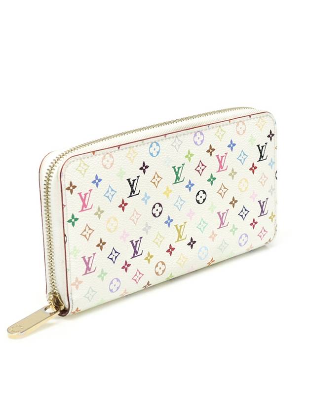 Women s Louis Vuitton M60274 Monogram Multi Color White Zippy Wallet Long gt Gangbuk used luxury goods - LOUIS VUITTON - BALAAN 3