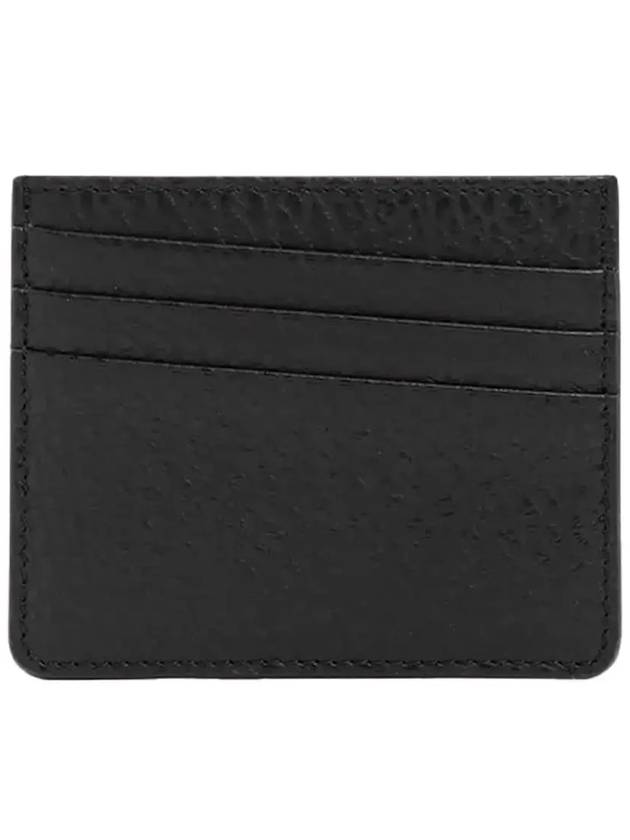 Four Stitch Card Wallet Black - MAISON MARGIELA - BALAAN 3