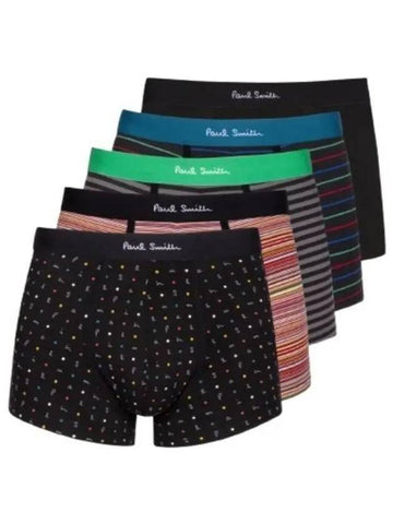 Mixed Signature Boxer Briefs 5 Pack Set - PAUL SMITH - BALAAN 1