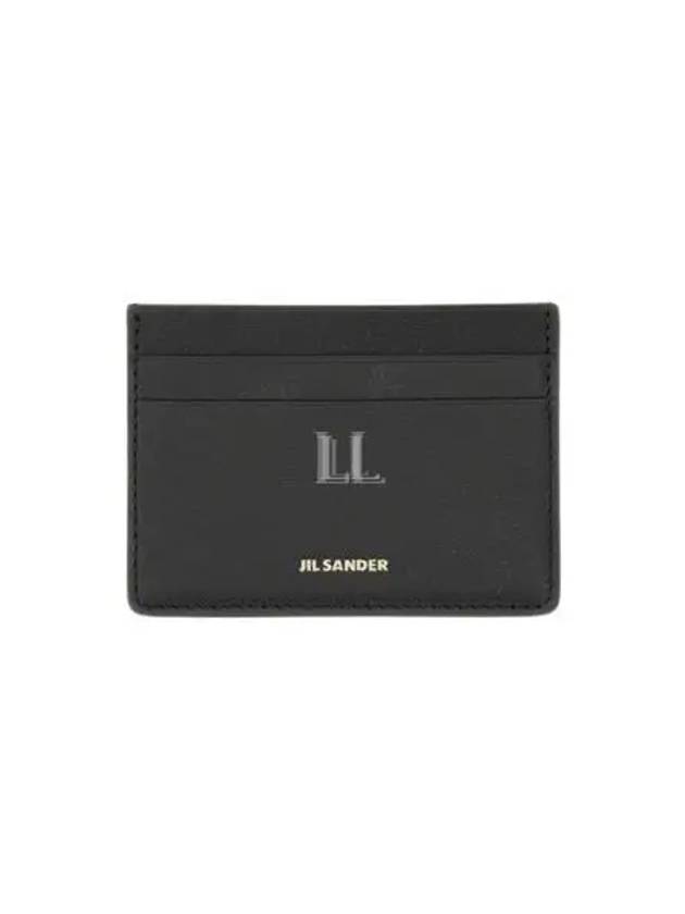 Logo Card Wallet Black - JIL SANDER - BALAAN 2