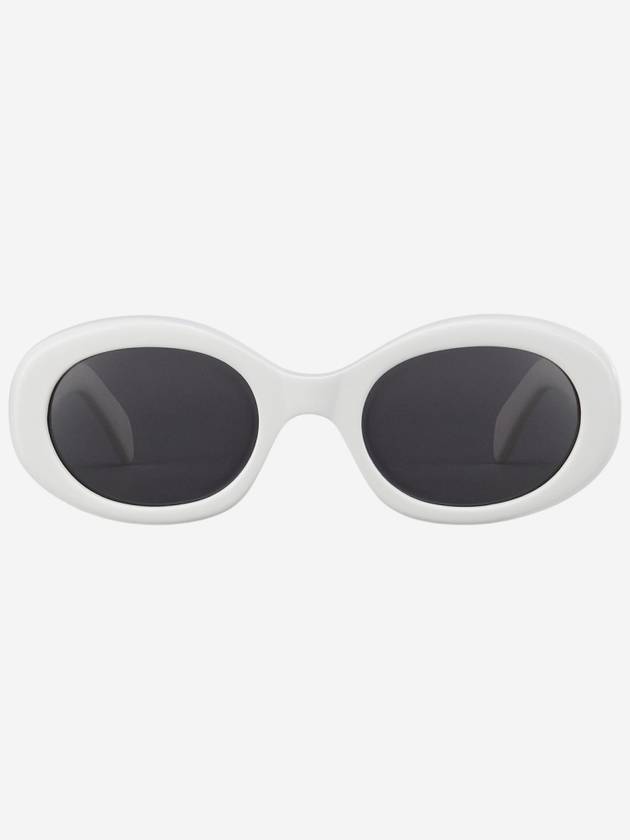 Eyewear Triomphe 01 Acetate Sunglasses White - CELINE - BALAAN 2