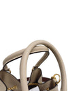 Women s 8BT322 Beige Leather Chain Bucket Shoulder Bag - FENDI - BALAAN 9