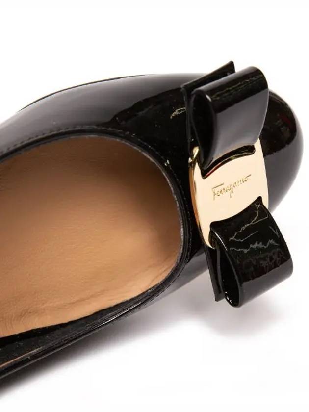 Ferragamo Vara Pumps 3cm Black 0591963 591963 - SALVATORE FERRAGAMO - BALAAN 5