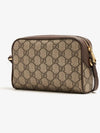 Ophidia GG Super Small Shoulder Bag Beige Ebony - GUCCI - BALAAN 4