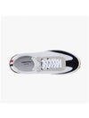 Fine Kid Suede Tech Runner Sneaker Navy - THOM BROWNE - BALAAN 4