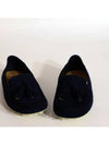 Dot Sole Suede Loafers Navy - LORO PIANA - BALAAN 9