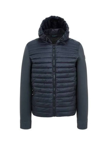 MEN MURILO hooded color combination jacket dark navy - SAVE THE DUCK - BALAAN 1