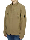 Shell R Lens Zip-Up Jacket Brown - CP COMPANY - BALAAN 4