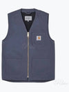 Arbor Cotton Canvas Vest Grey - CARHARTT WIP - BALAAN 2