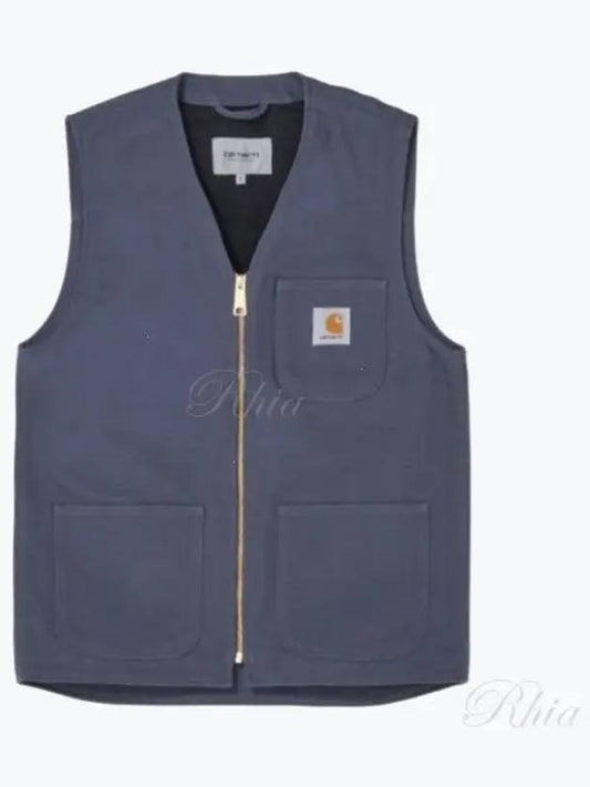 Arbor Cotton Canvas Vest Grey - CARHARTT WIP - BALAAN 2