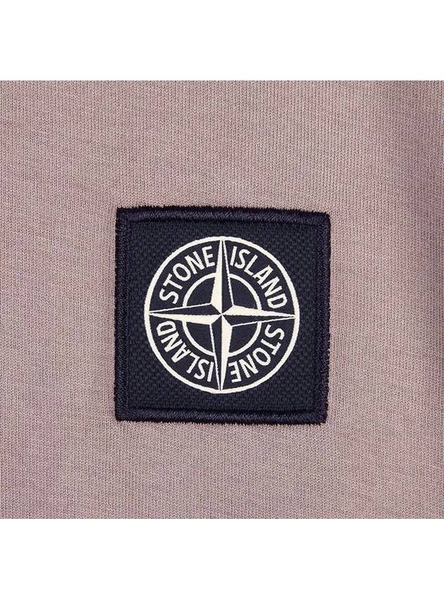 Logo Patch Short Sleeves T-Shirt Dove Grey - STONE ISLAND - BALAAN 4