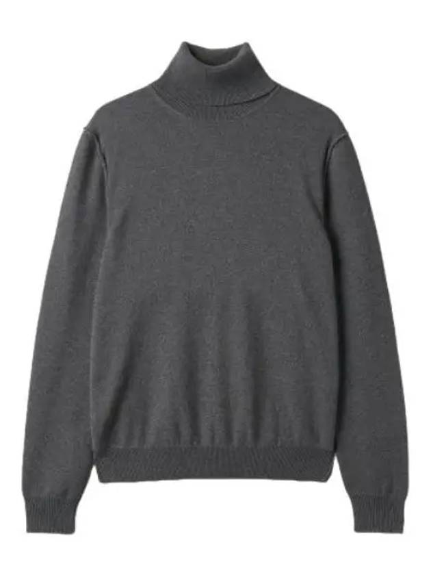 High neck cashmere sweater gray knit - MAISON MARGIELA - BALAAN 1