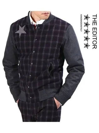 Editor Stadium Check Jacket 271422 - THE EDITOR - BALAAN 1