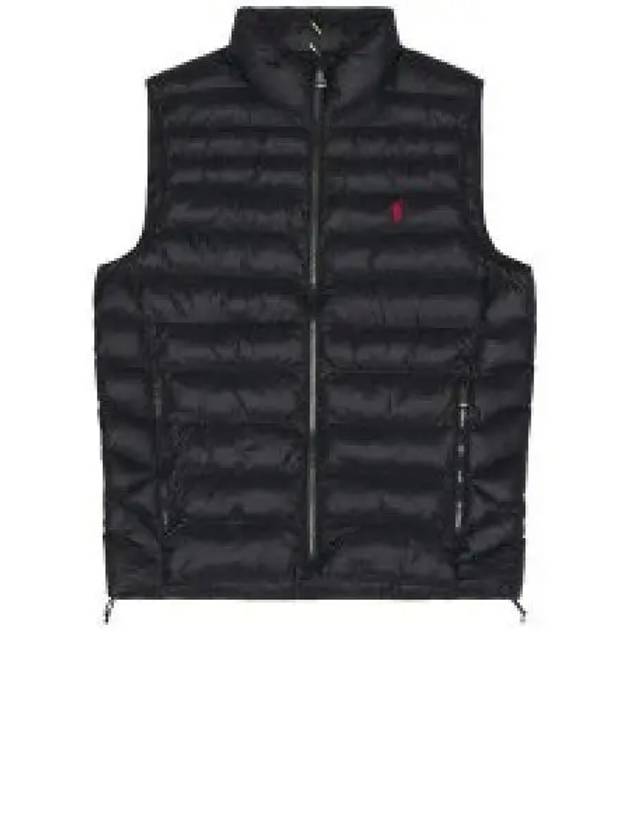 Logo String Padded Vest Black - POLO RALPH LAUREN - BALAAN 2