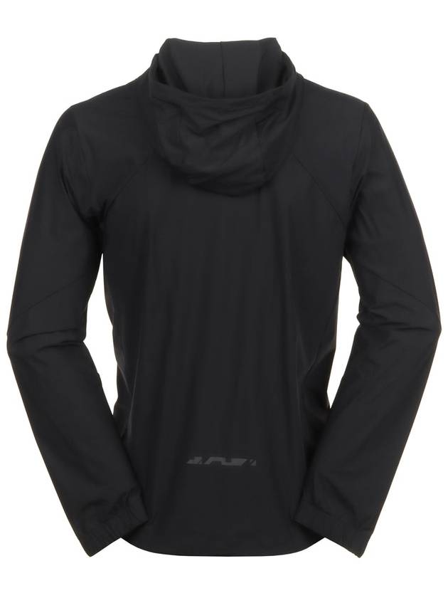 Quick Dry Performance Regular Fit Zip-Up Hoodie Black - HUGO BOSS - BALAAN 3