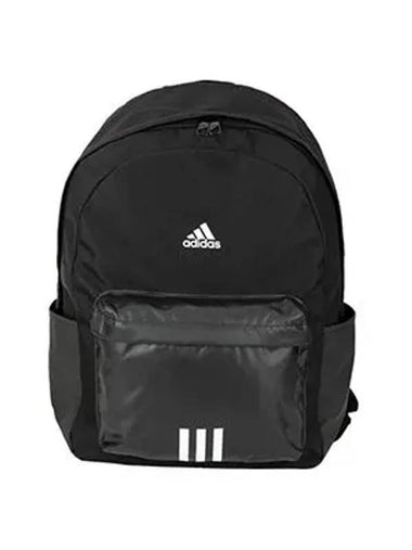 Classic Badge of Sport 3-Stripes Backpack Black - ADIDAS - BALAAN 1