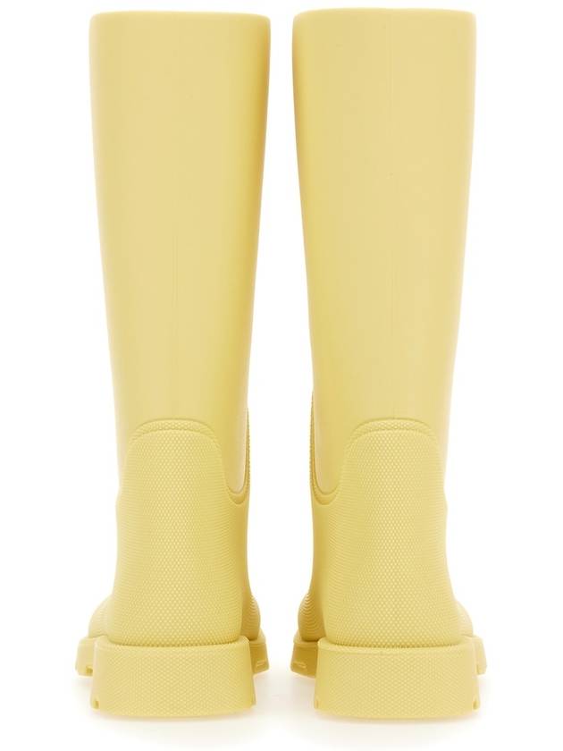 Marsh Long Rain Boots Beige - BURBERRY - BALAAN 2