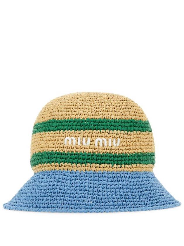 Hat 5HC3052F8F F075U MULTICOLOURED - MIU MIU - BALAAN 3