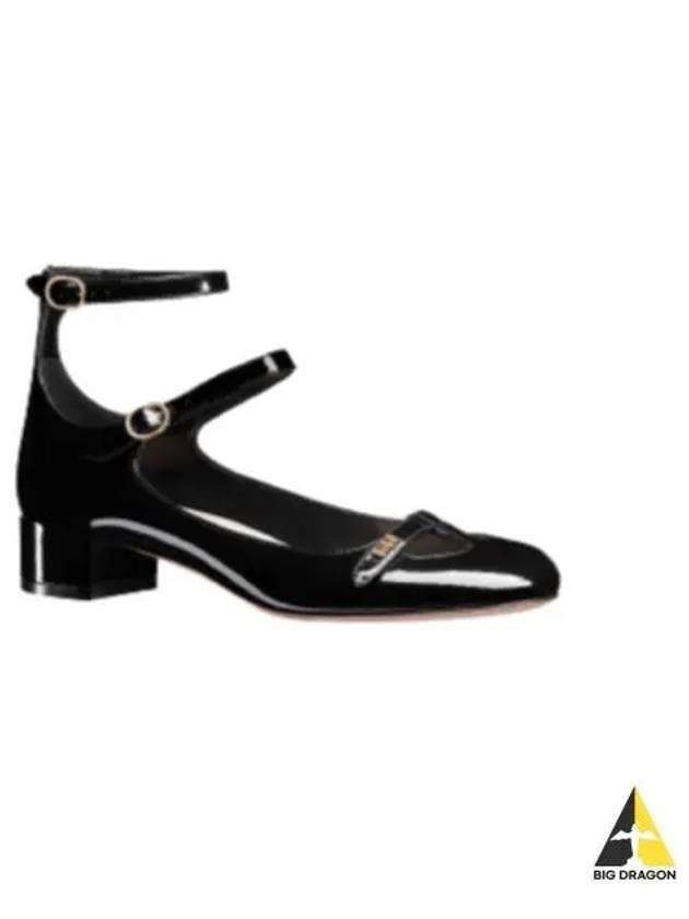 Aime Patent Calfskin Pumps Black - DIOR - BALAAN 2