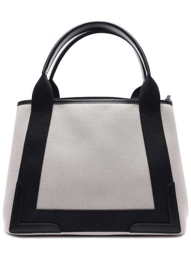 Cabas Logo Canvas Small Tote Bag Black - BALENCIAGA - BALAAN 5