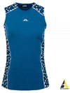 Women's Mirit tank top golf top blue - J.LINDEBERG - BALAAN 2