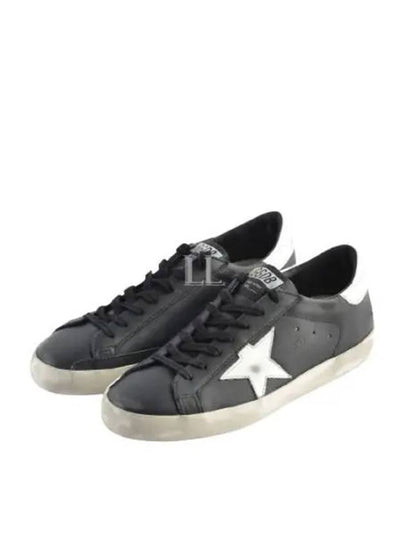 Superstar White Tab Sneakers Black - GOLDEN GOOSE - BALAAN 2