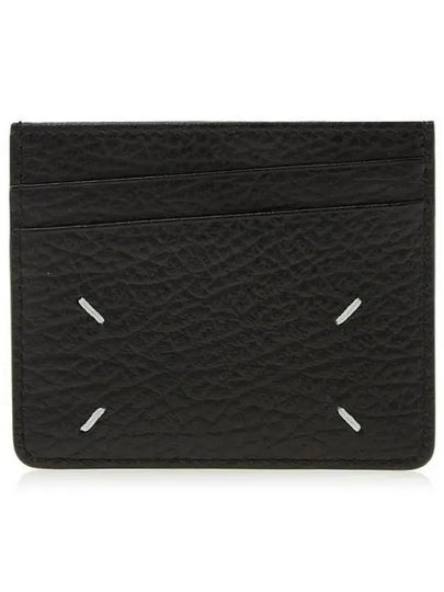 Four Stitch Card Wallet Black - MAISON MARGIELA - BALAAN 2