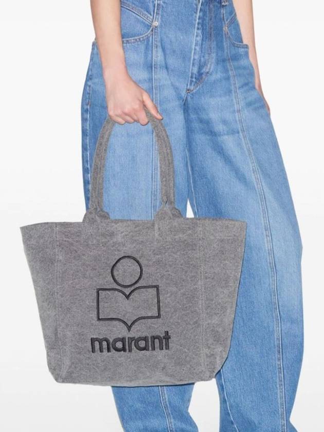 Small YENKY Eco Bag Tote Shoulder Gray - ISABEL MARANT - BALAAN 5