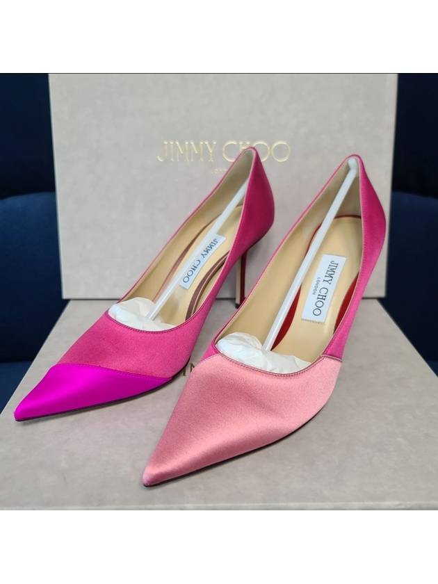 Satin Pink High Heels Pumps LOVE85YXP Women s Gift Recommendation Last Product - JIMMY CHOO - BALAAN 2