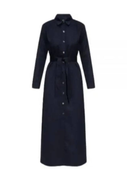 Gwyneth Long Dress Navy - A.P.C. - BALAAN 2