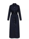 Gwyneth Long Dress Navy - A.P.C. - BALAAN 2