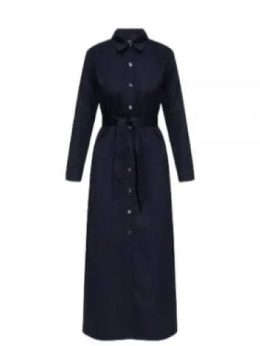 Gwyneth Long Dress Navy - A.P.C. - BALAAN 2