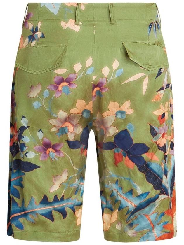 short pants 1W774 41170500 GREEN - ETRO - BALAAN 3