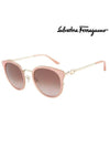 Ferragamo Sunglasses SF899SK 667 Round Women s - SALVATORE FERRAGAMO - BALAAN 1