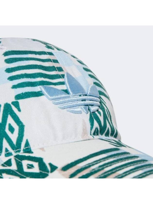 Dad Ball Cap White Green - ADIDAS - BALAAN 4